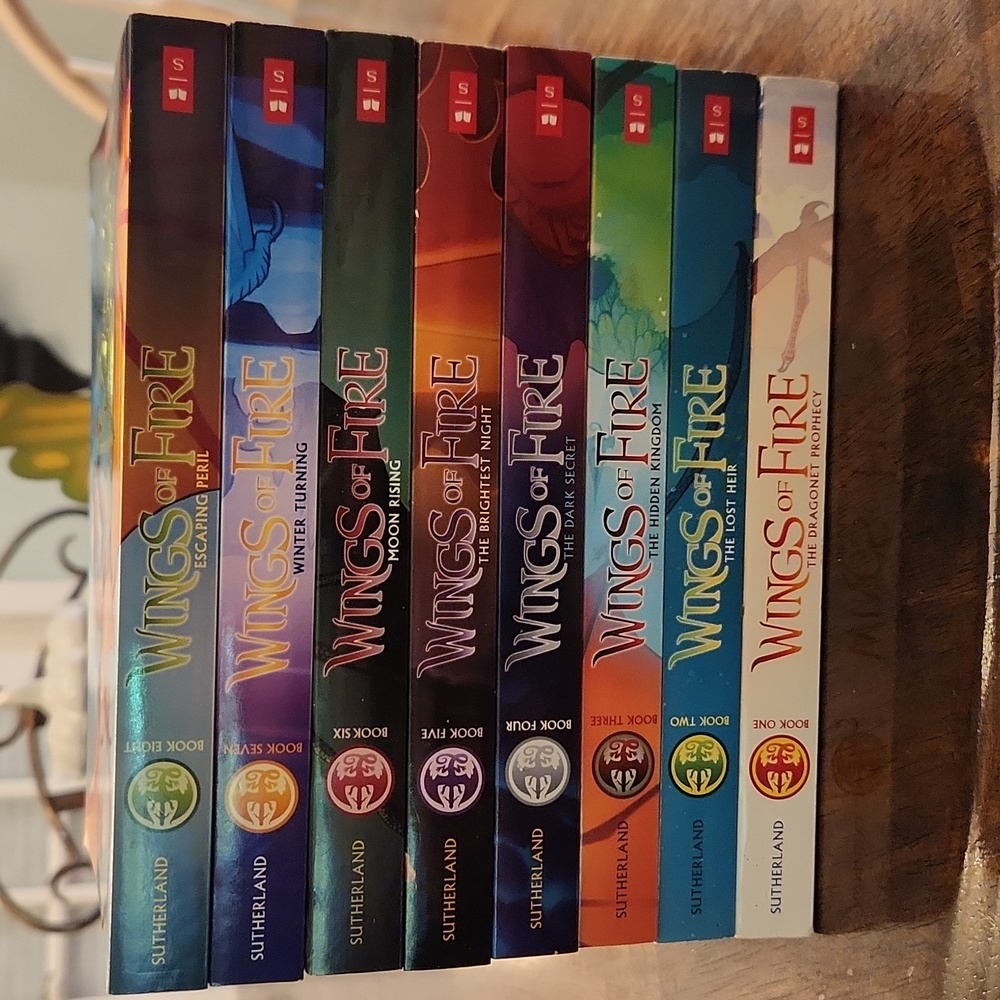 Wings of fire #1-8